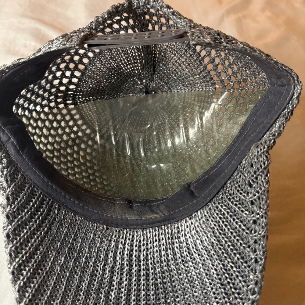 Gray Rhinestone Embellished Cap - Picture 4 of 5
